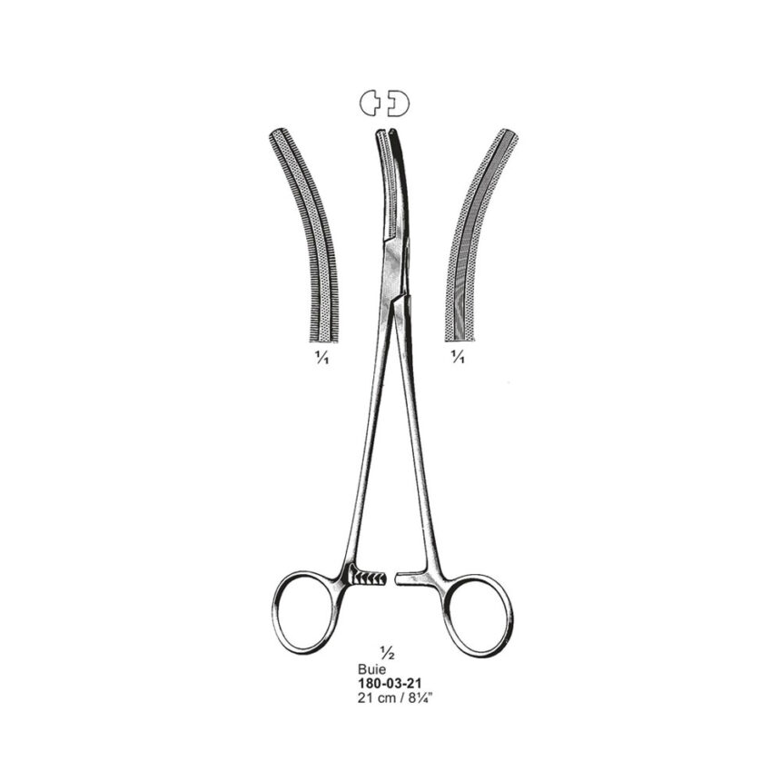 Buie Curved Haemostatic Forceps Medistar Instruments